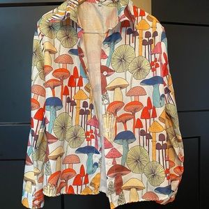 Mushroom Button Up